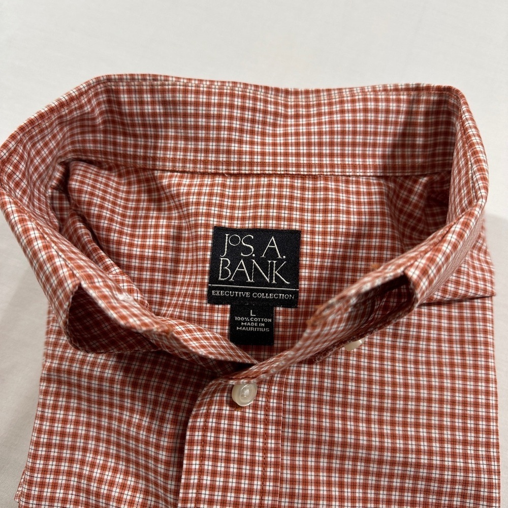 Jos. A. Bank Men’s Dress Shirt Executive Collection Size Large - Picture 9 of 9